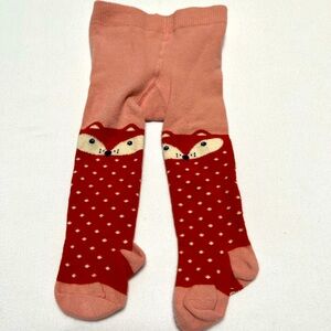 Baby Boden knit critter tights, size 0-3 months